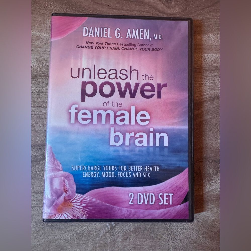 Unleash the Power of the Female Brain 2 DVD Set New Sealed Daniel G.Amen, MD